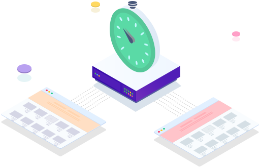 VPS server deployment and management illustration